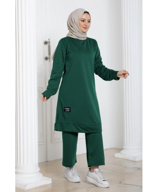 Tesettür 2li takım - Haki