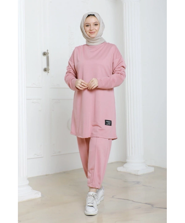 Tesettür 2li takım - Pudra