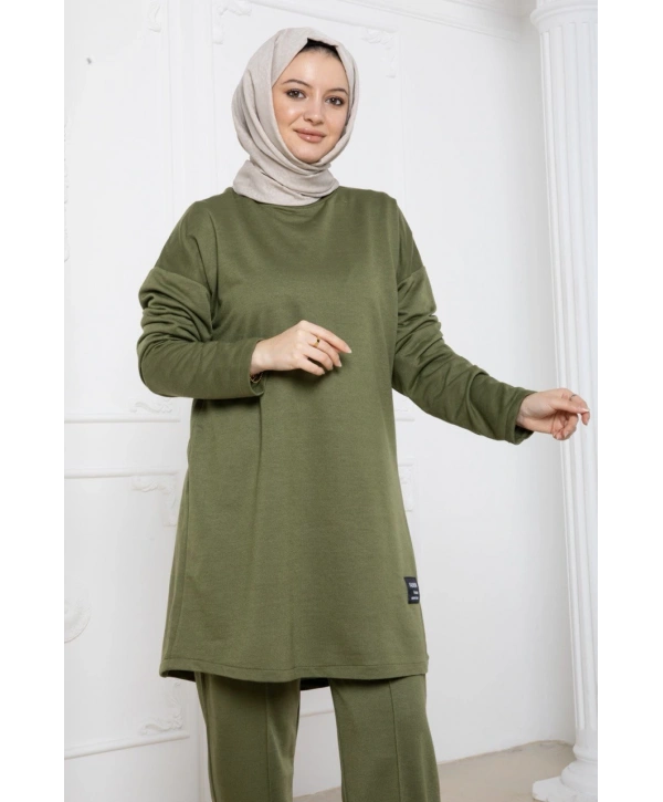 Tesettür 2li takım - Yeşil