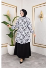 Etekli İkili Takım - Siyah / T0106