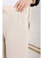Beli Lastikli Salaş Ayrobin Pantolon - Vizon / A0103
