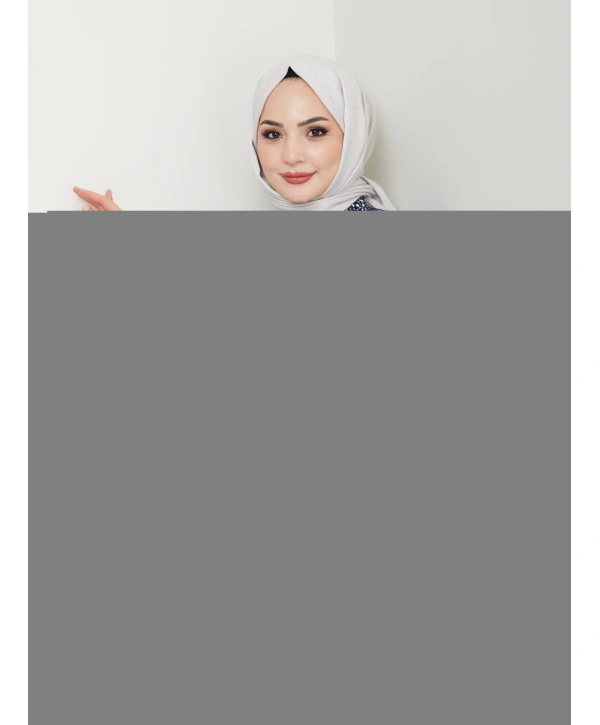 Düğme Detaylı Çiçekli Viskon Elbise - Lacivert / E0123