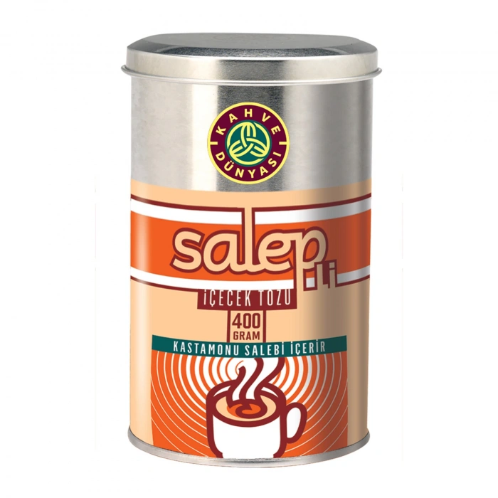 KAHVE DÜNYASI SALEP 400 GR TENEKE KUTU