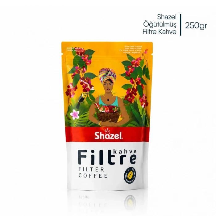 SHAZEL FİLTRE KAHVE DOYPACK 250GR