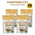 Karnıyarık Otu Tozu (Psyllium Husk) 4x200gr – Yüksek Lif