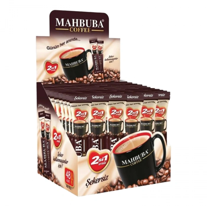2si1 Arada Şekersiz Hazır Kahve 24x10gr