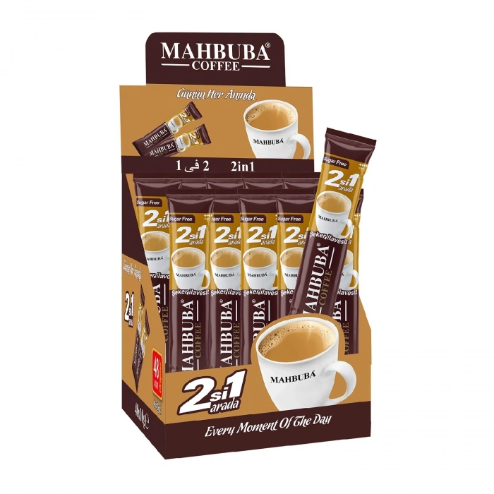2si1 Arada Şekersiz Hazır Kahve 48x10gr