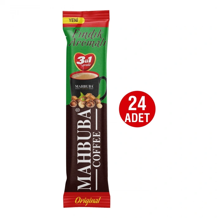 3ü1 Arada Fındıklı Hazır Kahve 48x17gr
