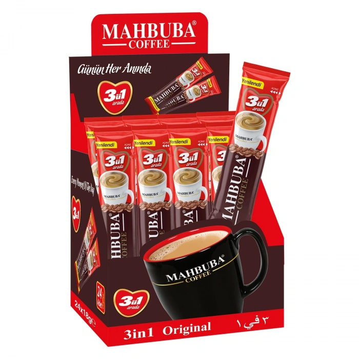 3ü1 Arada Hazır Kahve 24x18gr