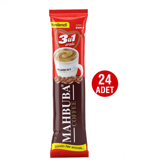 3ü1 Arada Hazır Kahve 24x18gr