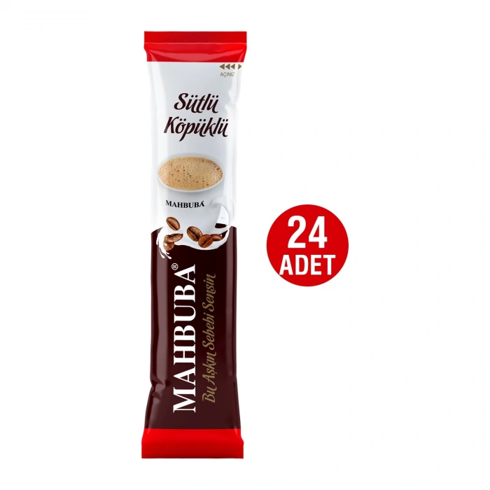 3ü1 Arada Sütlü Köpüklü Hazır Kahve 24x18gr