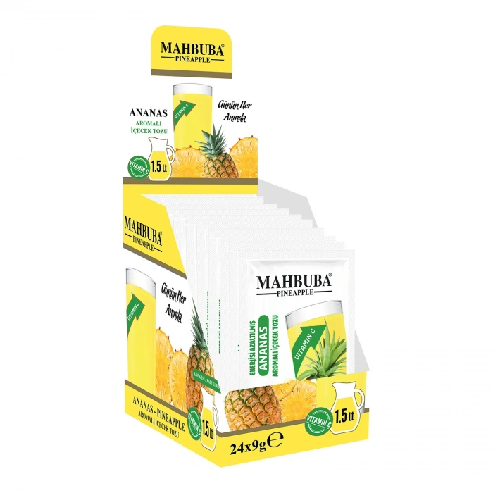 Ananas Aromalı Soğuk Toz İçecek 24x9gr