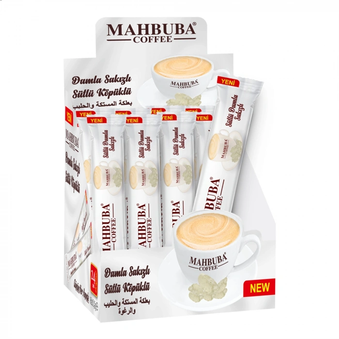 Damla Sakızlı Sütlü Köpüklü Hazır Kahve 24x17,5gr