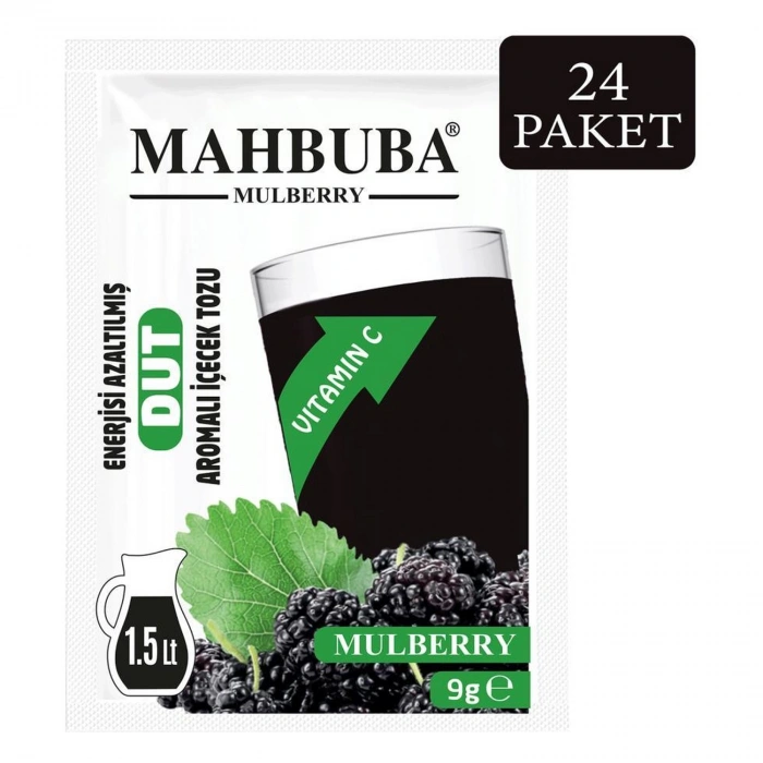 Dut Aromalı Soğuk Toz İçecek 24x9gr