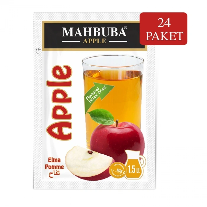 Elma Aromalı Soğuk Toz İçecek 24x9gr