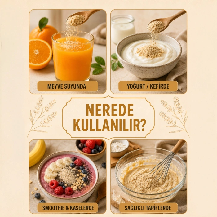 Karnıyarık Otu Tozu (Psyllium Husk) 4x200gr – Yüksek Lif