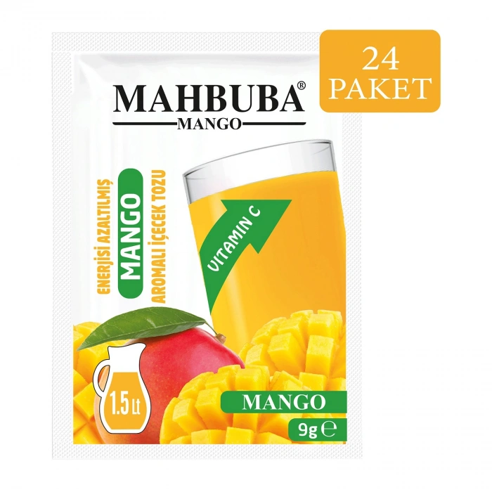 Mango Aromalı Soğuk Toz İçecek 24x9gr