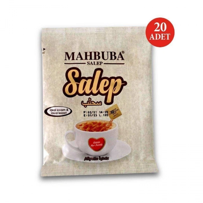 Salep Toz ( Sahlep ) Tarçınlı 20x20gr