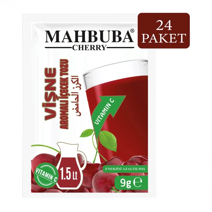 Vişne Aromalı Soğuk Toz İçecek 24x9gr