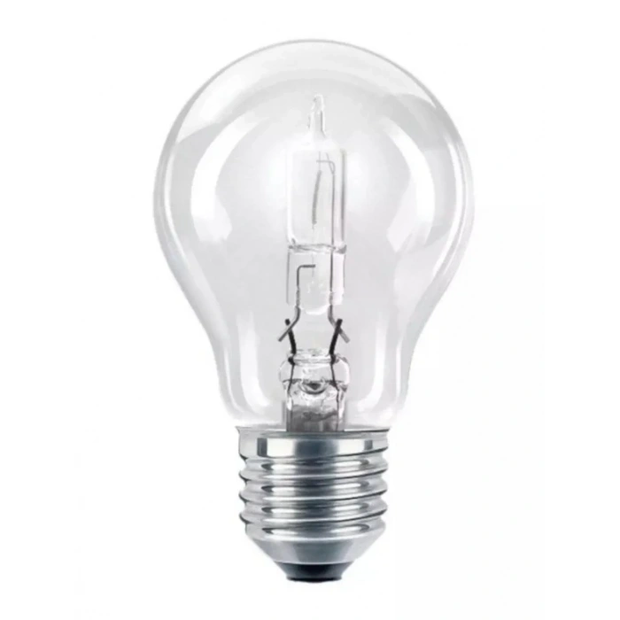 100w E-27 Halojen Normal Şeffaf Ampul 220v 100 Watt 2800k (Halogen Isı Ampulu)