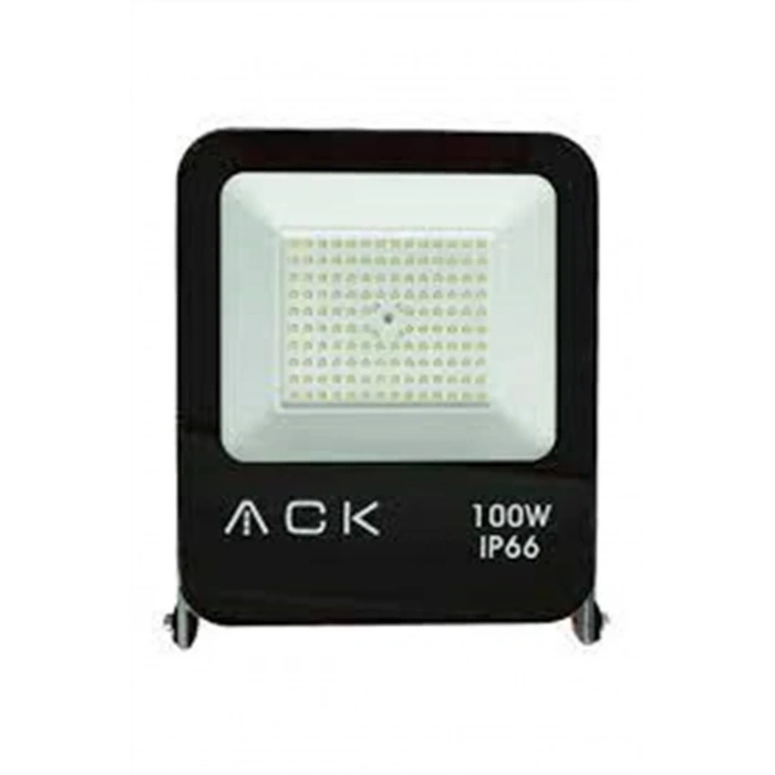 ACK 100w Led Projektör BEYAZ Işık 6500k 10.740lm 220 Volt IP66