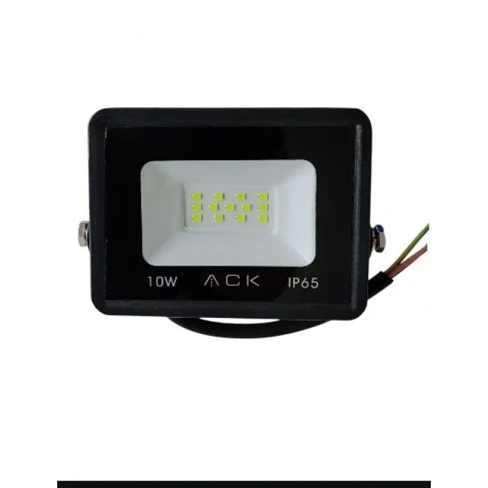 ACK 10w YEŞİL Led Projektör DOB SMD IP65 900lm (10 Watt 220 Volt)