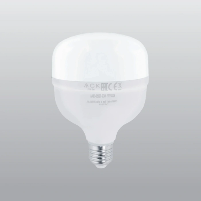 ACK 50w E-27 Torch Led Ampul Bulb GÜNIŞIĞI 3000k (Sarı Işık) 220v 4400lm IP20