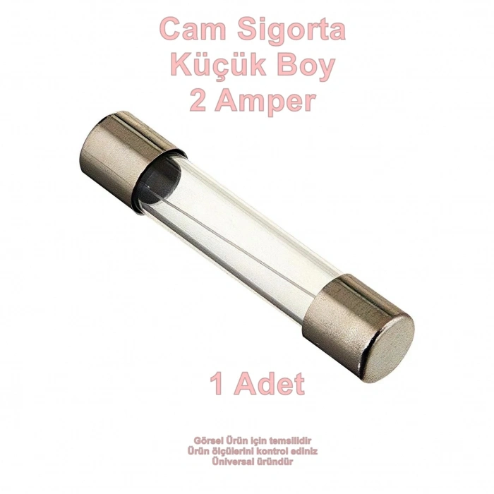 ALKAYA Küçük Boy 2A Cam Sigorta