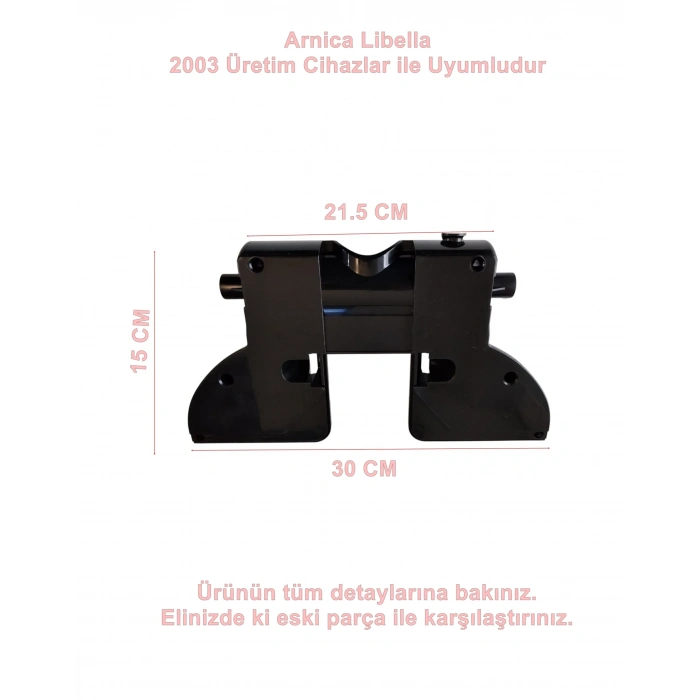 ARNİCA Libella Fırçalı Turbo Başlık Alt Ara Kapak (Eski Model EP TF Orjinal Yedek Parça)
