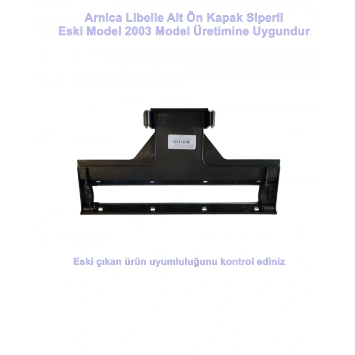 ARNİCA Libella Fırçalı Turbo Başlık Alt Ön Kapak (Eski Model EP TF Orjinal Yedek Parça)