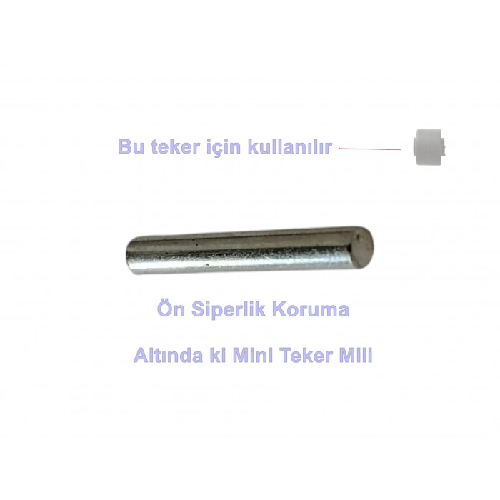 ARNİCA Libella Fırçalı Turbo Başlık Küçük Tekerlek Mili (Eski Model EP TF Orjinal Yedek Parça)