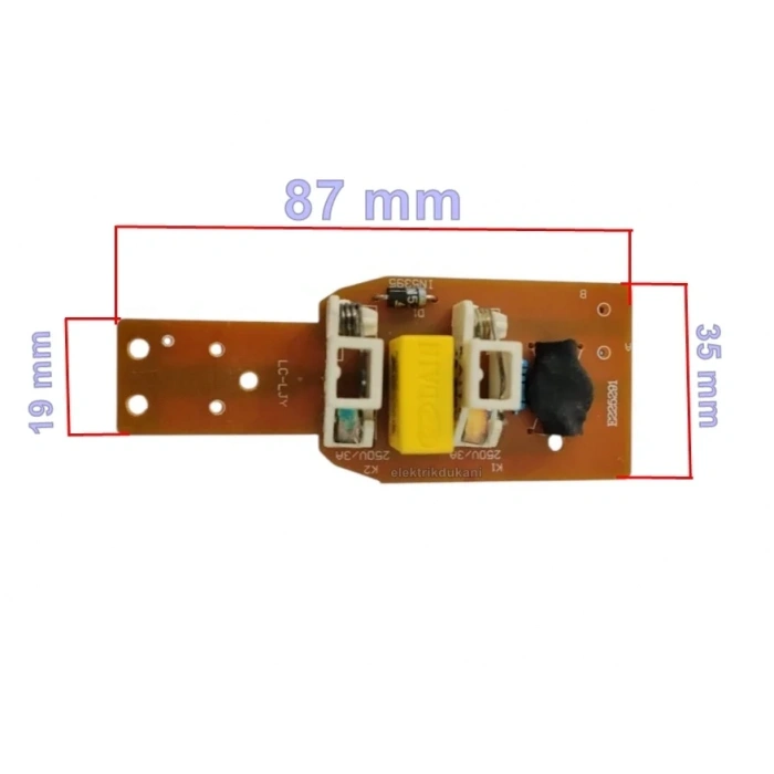 ARNİCA Orbital Blendır Tuş Paneli Elektronik Devresi