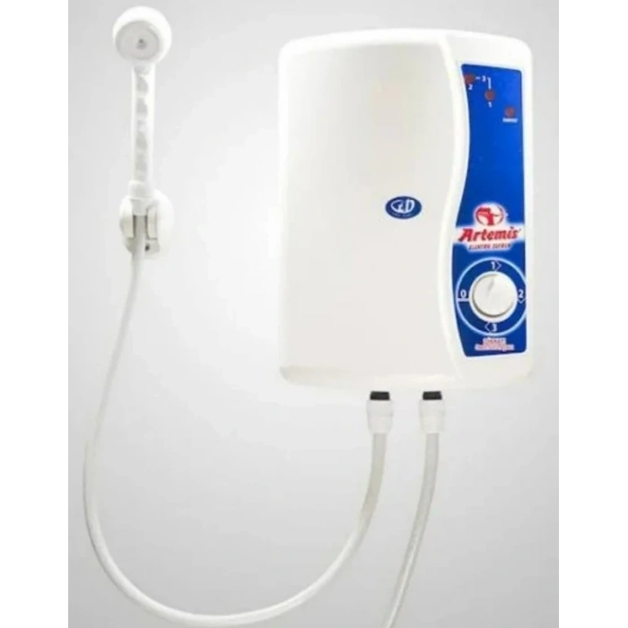 ARTEMİS Ani Su Isıtıcı Elektrikli Banyo Şofben 7500 Watt 7.5kW 220 Volt