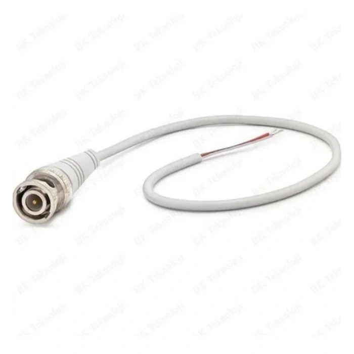 BNC Fiş Baskılı Hazır 20cm Kablolu Kamera Jakı