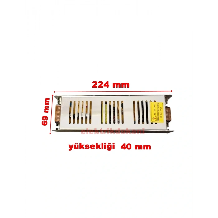 CATA 12V 17A ŞERİT LED ADAPTÖRÜ 17 A POWER 200W