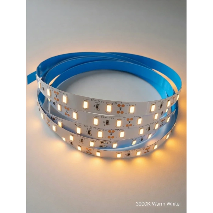 CATA 12v Dc GÜNIŞIĞI 12 Çip Gold İç Mekan Şerit Led 3000k 1mt 16w IP20 (Metrede 12 Çipli 60 Led)