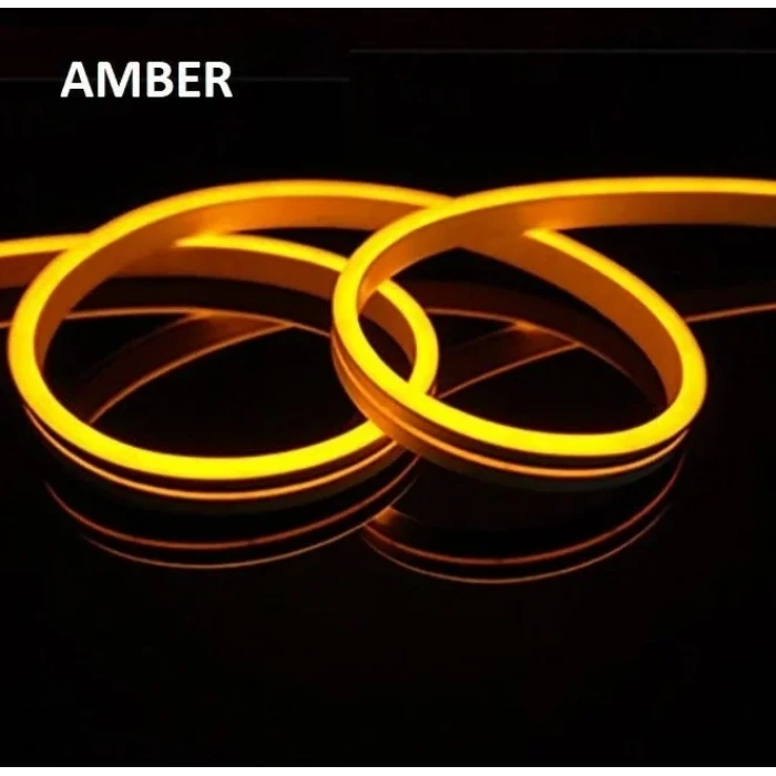 CATA 12V NEON Led Hortum AMBER (1mt Fiyatı) Pk. 50Mt