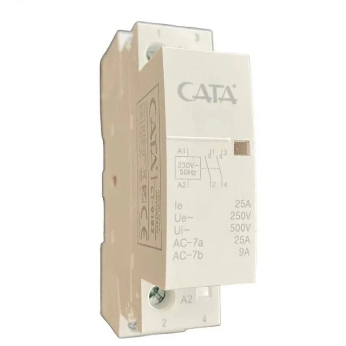 CATA 1X25A SESSİZ MONOFAZE KONTAKTÖR