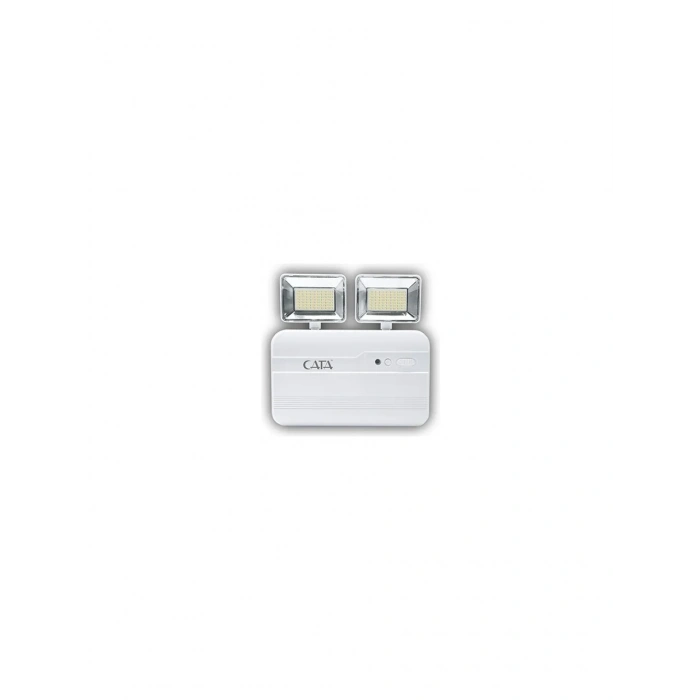 CATA 2x5 Watt Nil Acil Aydınlatma Şarjlı Armatür Işıldak 2 Kademe 6400k 220 Volt IP20