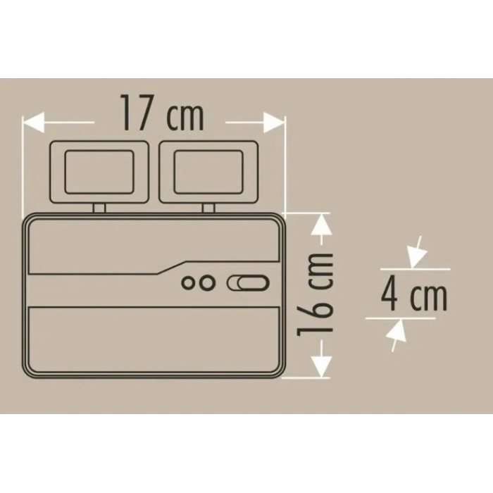 CATA 2x5 Watt Nil Acil Aydınlatma Şarjlı Armatür Işıldak 2 Kademe 6400k 220 Volt IP20
