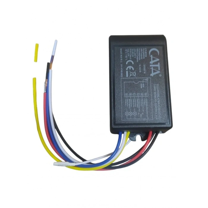 CATA 3 Çıkışlı Avize Aydınlatma Kumandası 3x1000w 3lü Wireless Kontrol IP20 220 Volt