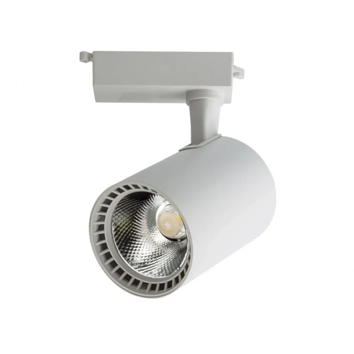 CATA 30w Babil GÜNIŞIĞI Işık BEYAZ Kasa Led Ray Spot Armatür 3200K (Plastik Kasa)