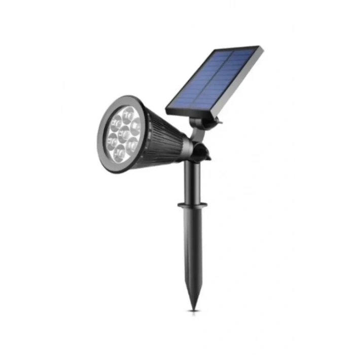 CATA 7W BEYAZ Solar Bahçe Armatürü Çim Kazıklı (Güneş Enerji Şarjlı)