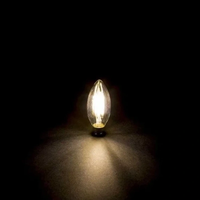 CATA 7w E-14 Rustik GÜNIŞIĞI Led Buji Ampul 3000k 220 Volt 7 Watt