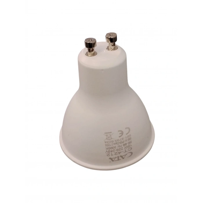 CATA 9w GÜNIŞIĞI GU10 Duylu Çanak Led Spot Ampul 3000k (Starter Duylu) 220 Volt 9 Watt
