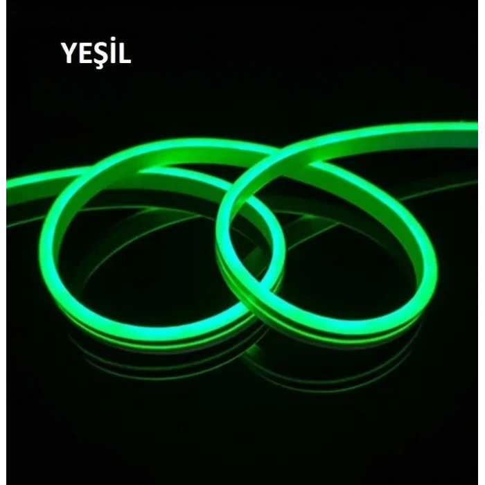 CATA Dc 12v Neon YEŞİL Led Hortum (5mt Lik Rulo ) 1mt Fiyatı