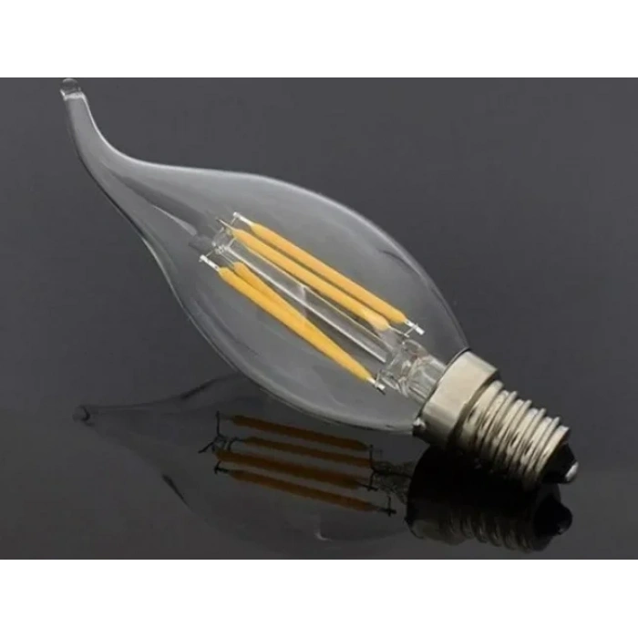 CATA E-14 4W KIVRIK RUSTİK LED AMPUL GÜN IŞIĞI