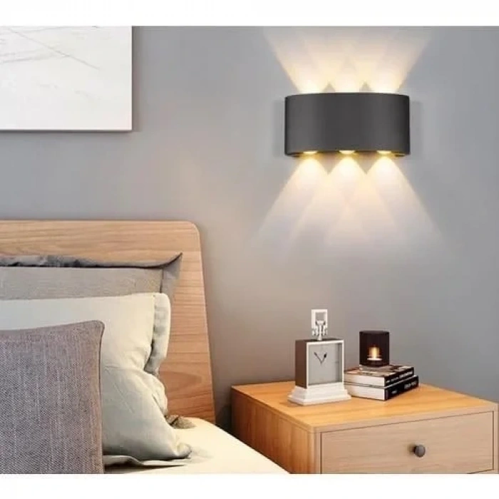 CATA Haiti 10w GÜNIŞIĞI Üç Mercek Ledli Duvar Aplik 3200k IP64 220 Volt
