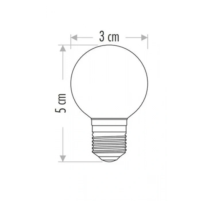 CATA - K2  1w SARI Ledli Gece Lambası E-27 Duylu