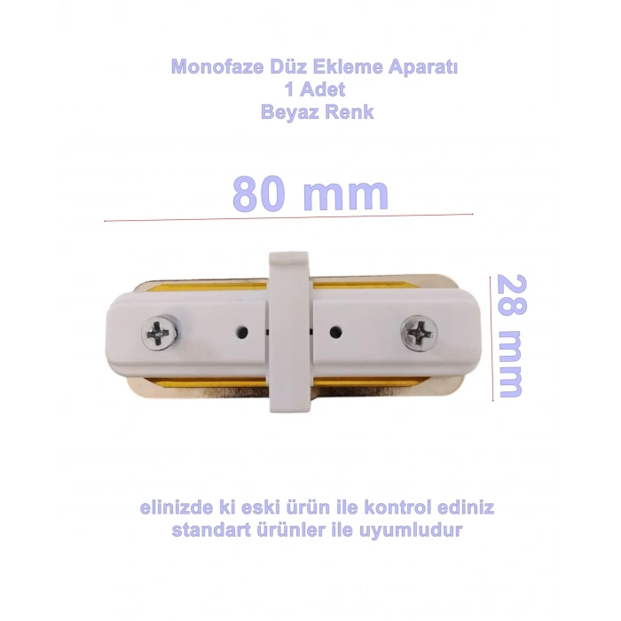 CATA MONOFAZE RAY EK ELEMANI BEYAZ